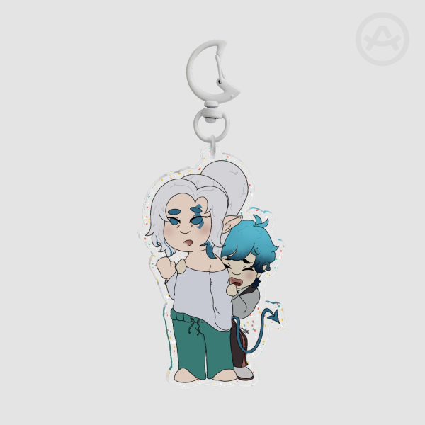 Valen x Zepar Keychain - Paradox