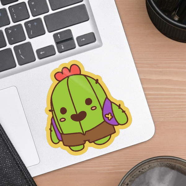 Brawl Stars Spike Colored Sticker