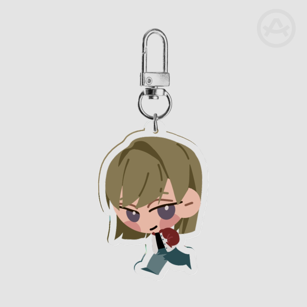 Marty Clear Acrylic Keychains