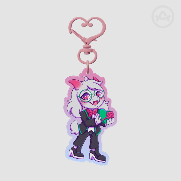 Ralsei Valentine Keychain
