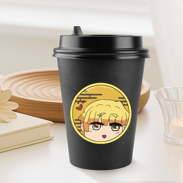 Zenitsu (Demon Slayer) Glossy Sticker