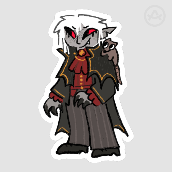 Jack von Pyroscythe Sticker