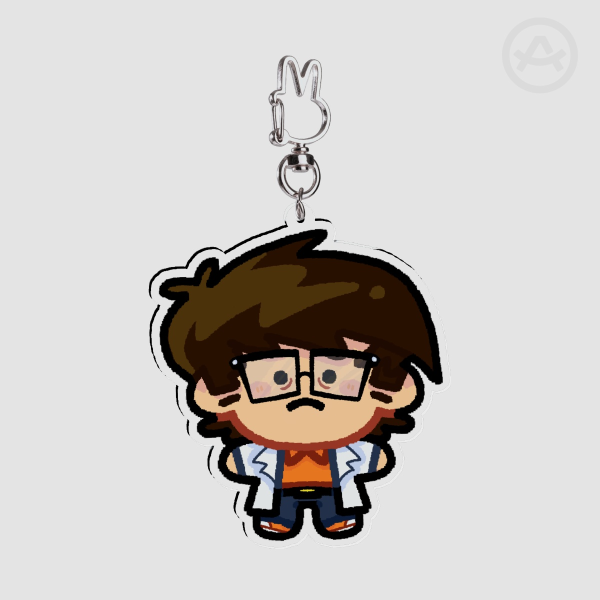 zombiebenders zach chibi keychain