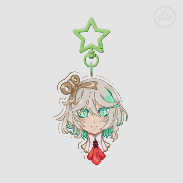 Cecilia Immergreen Clear Acrylic Keychains