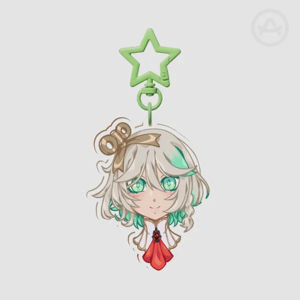 Cecilia Immergreen Clear Acrylic Keychains