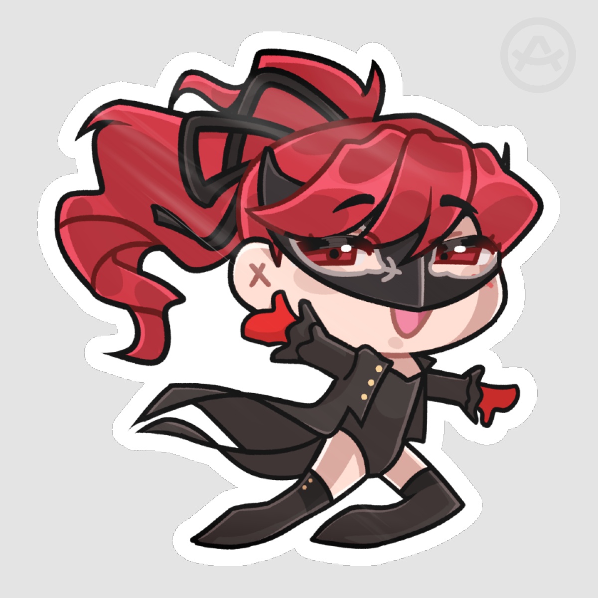 Sumire/Violet (Mask) Sticker