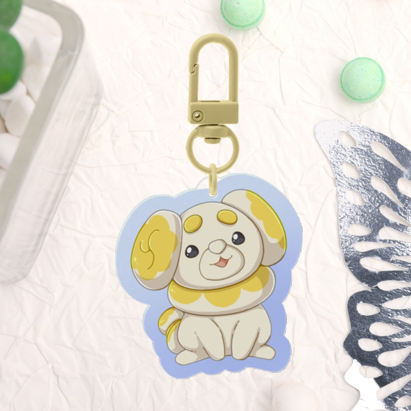 Fidough Acrylic Charm