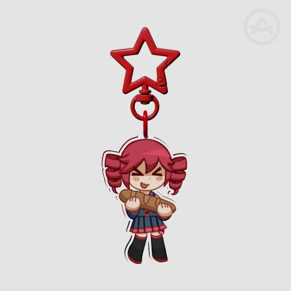 Kasane Teto Keychain