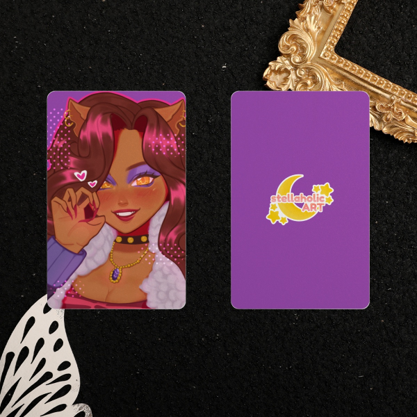 Clawdeen Wolf (Monster High) Pearl Paper Photocard