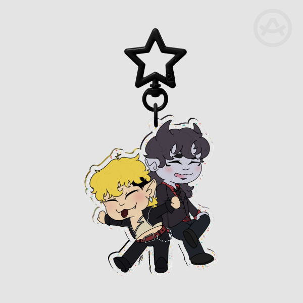Mammon x Azrael Keychain - Paradox