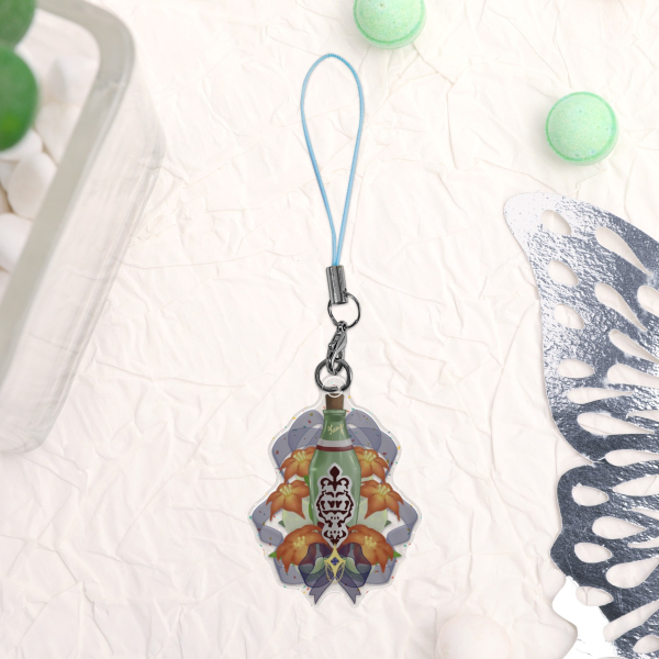 Kaeya [Genshin Spring Picnic] Epoxy Glitter Keychain