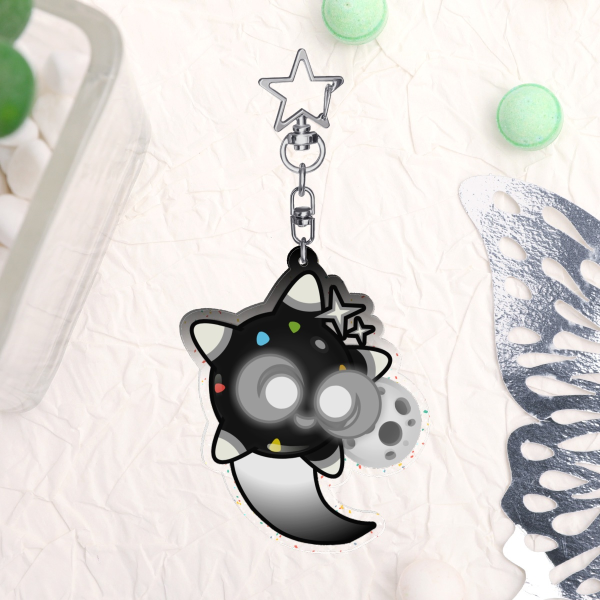 Shiny Minior // Pokemon Keychain