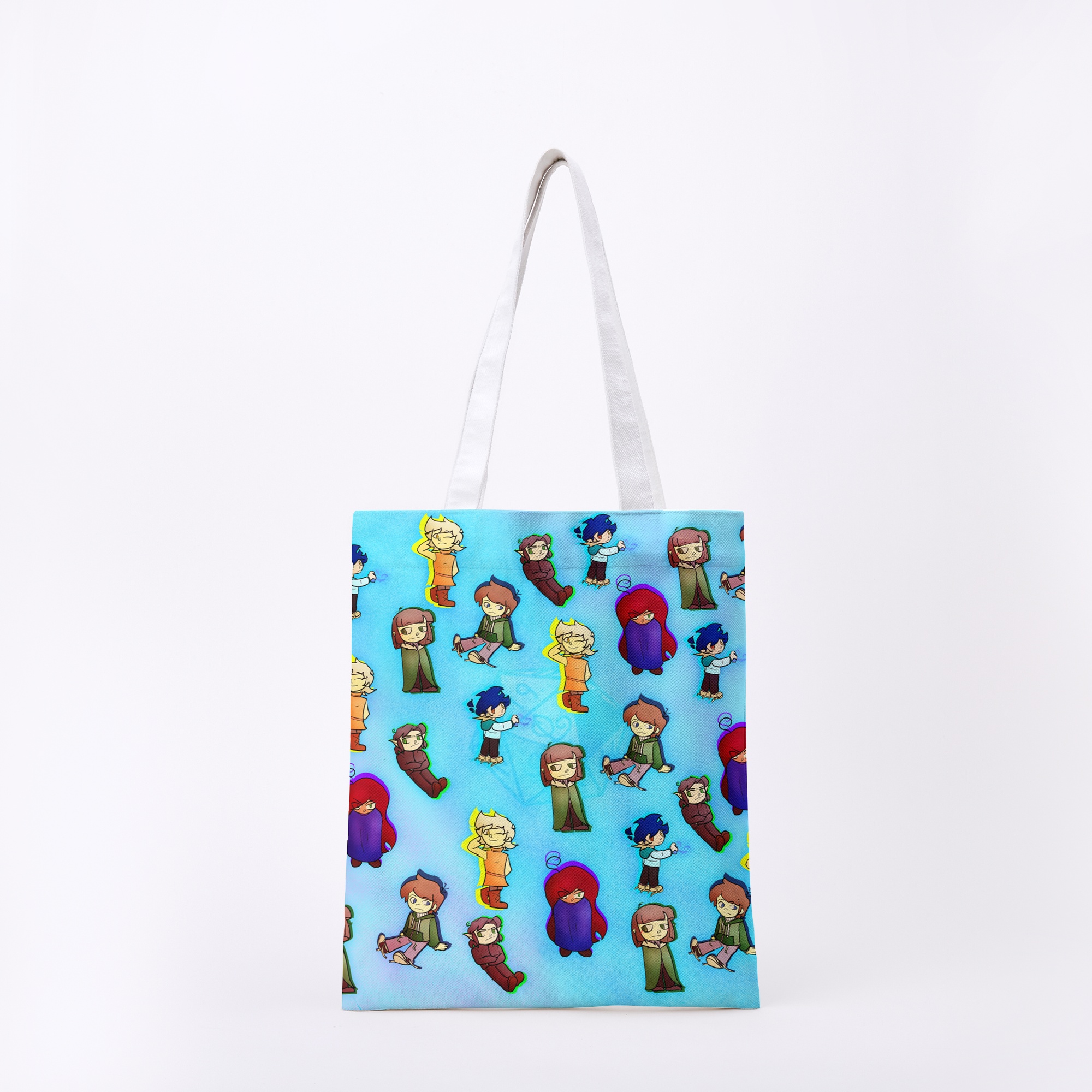 "Little Buddies" Full-print Tote Bag