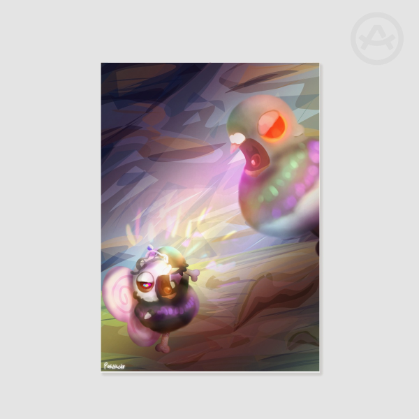 Pigeon Drumstick Poster