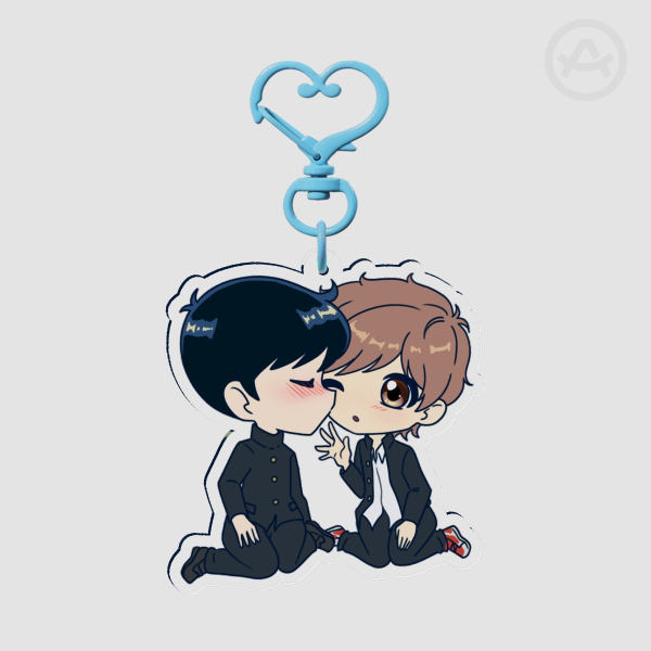 Nakamura and Hirose keychain