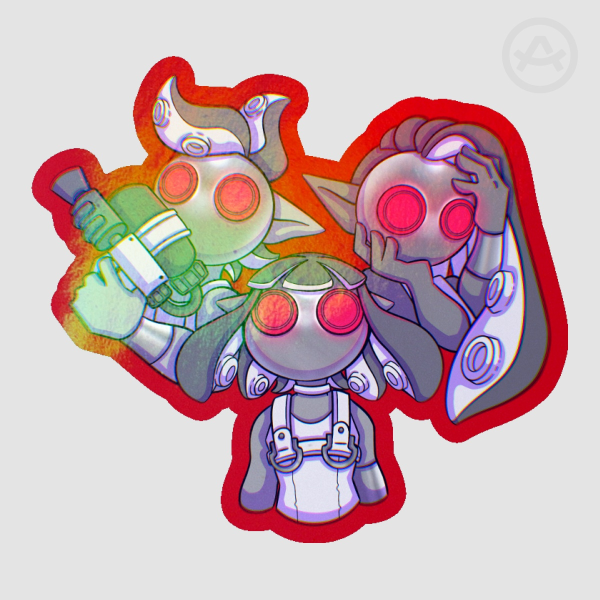 Parallel Canon Holo Sticker