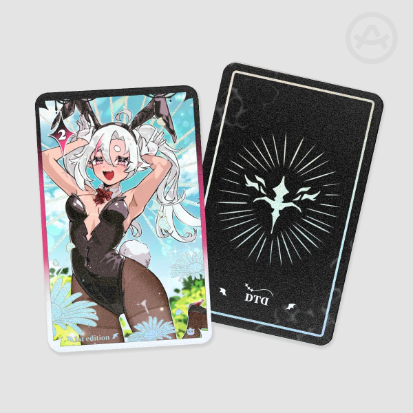 DTD FIRST EDITION - Bunny Girl Holo Card
