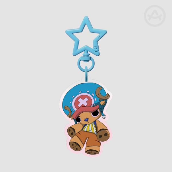 chopper teddy keychain