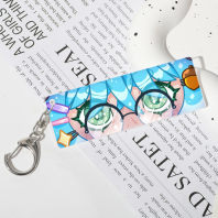 Nut Case Acrylic Eyes Pendant