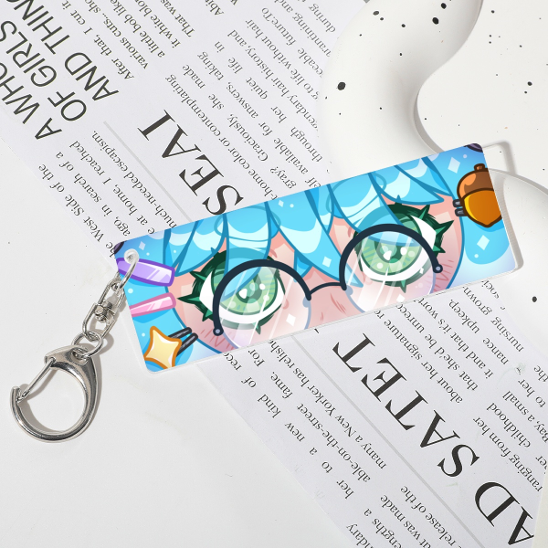 Nut Case Acrylic Eyes Pendant