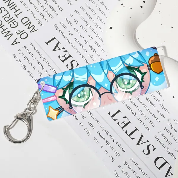 Nut Case Acrylic Eyes Pendant