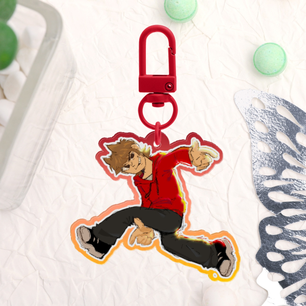 Clear Acrylic Tord keychain