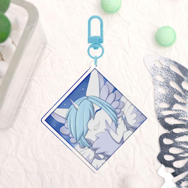 Fruit Blooms Yuletide 2025 - Button Acrylic Charm