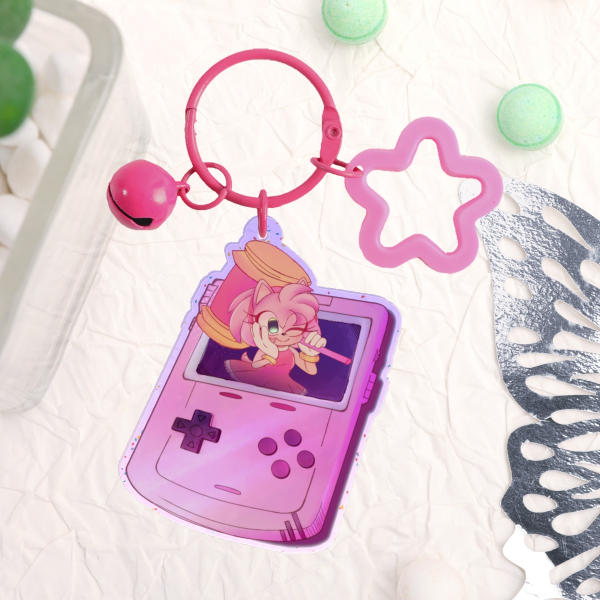 Hero Select Game keychain