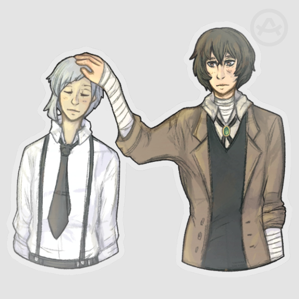 Dazatsushi Head Pats Vinyl Sticker