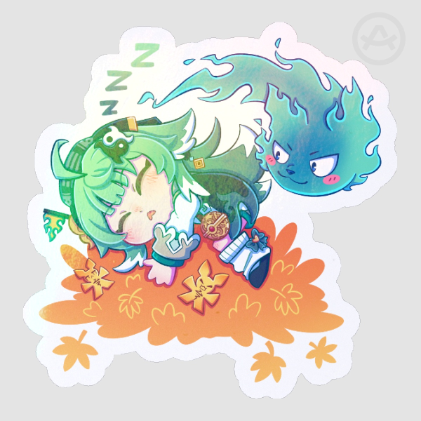 Huo Huo Holo Sticker