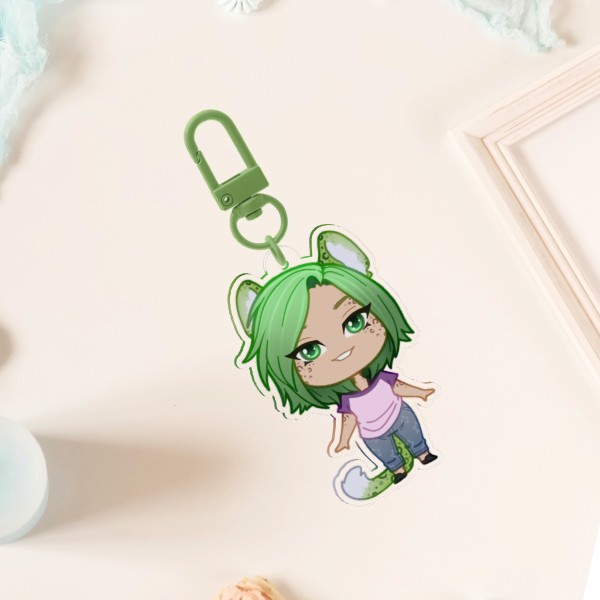 Mal Acrylic Charm