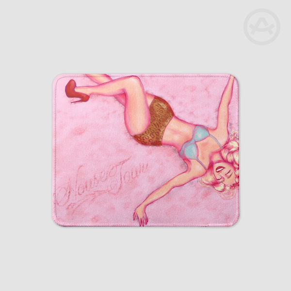 Sabrina Carpenter House Tour Square Mouse Pad
