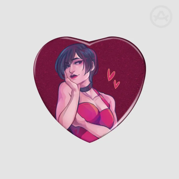 Ada Heart Holo Badge