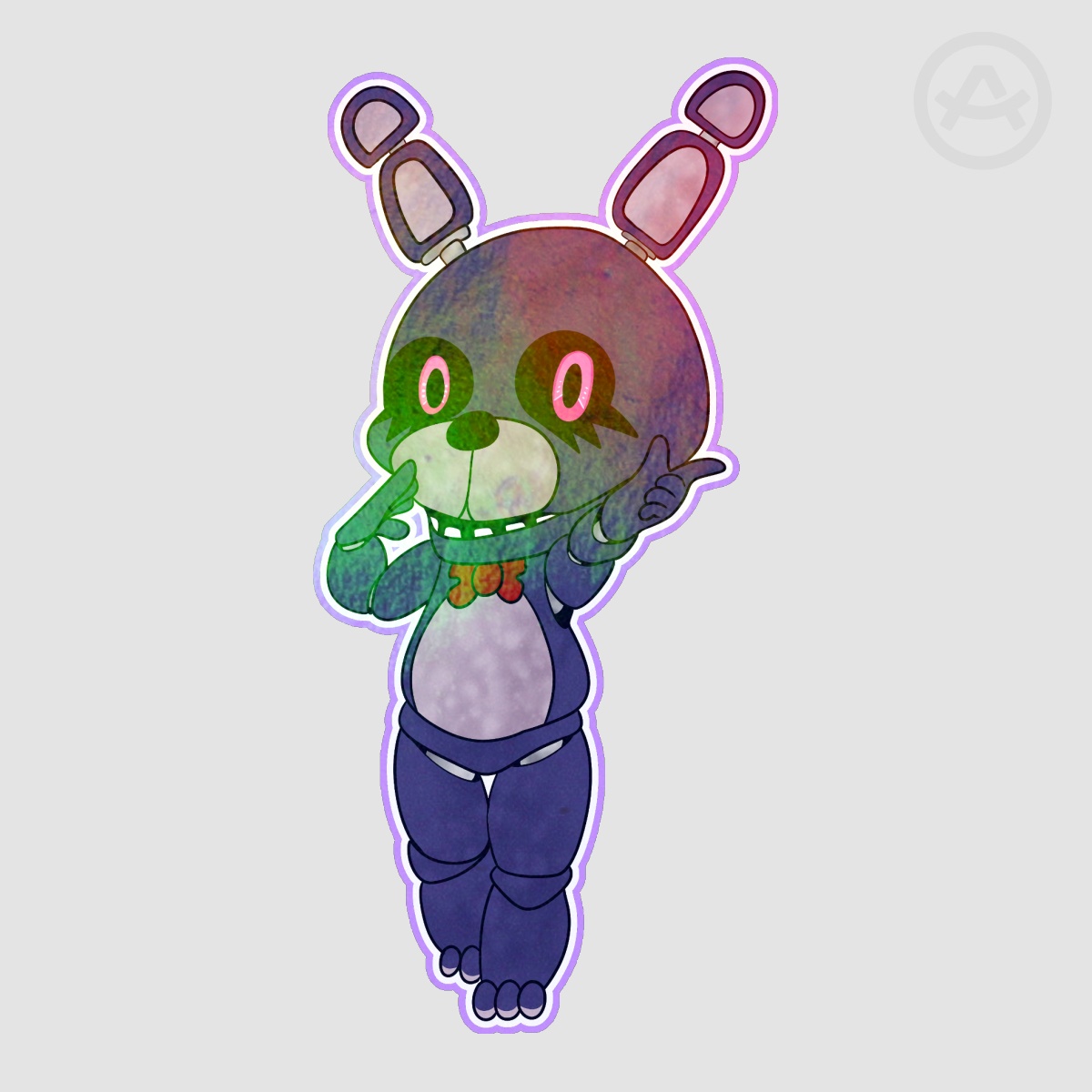FNAF Bonnie the Bunny Holo Sticker