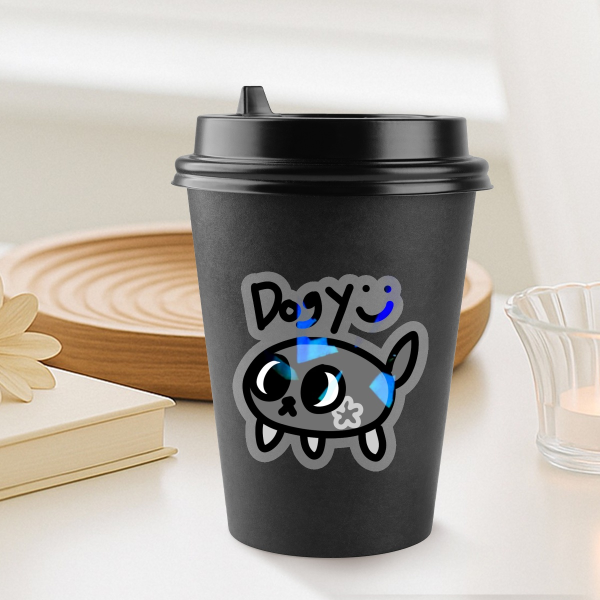 Pebble Doggy Sticker