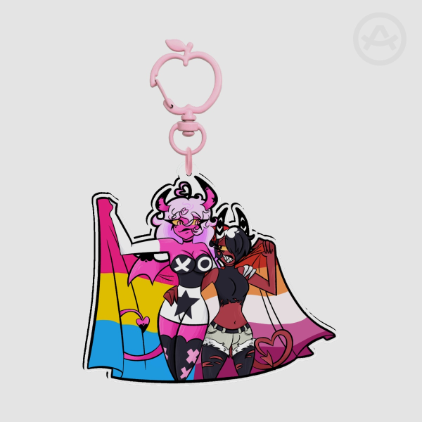 salliemayday pride Acrylic Keychains