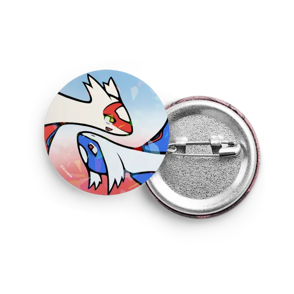 Latias & Latios Button