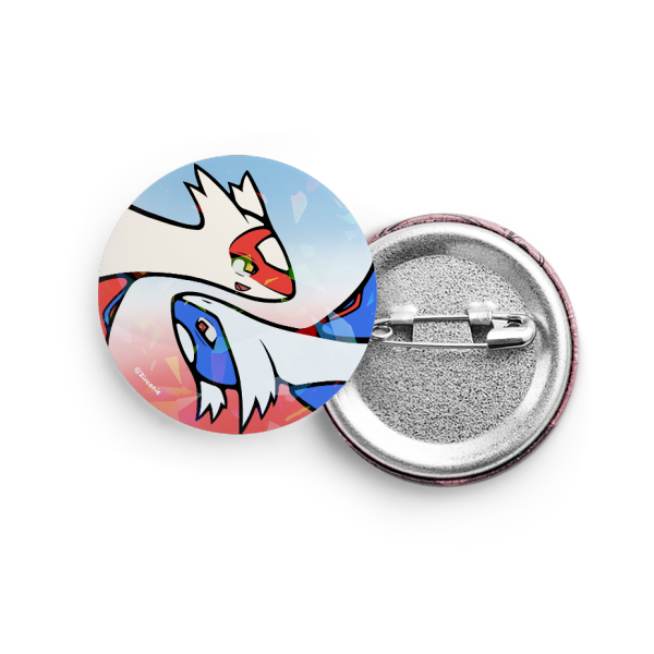 Latias & Latios Button