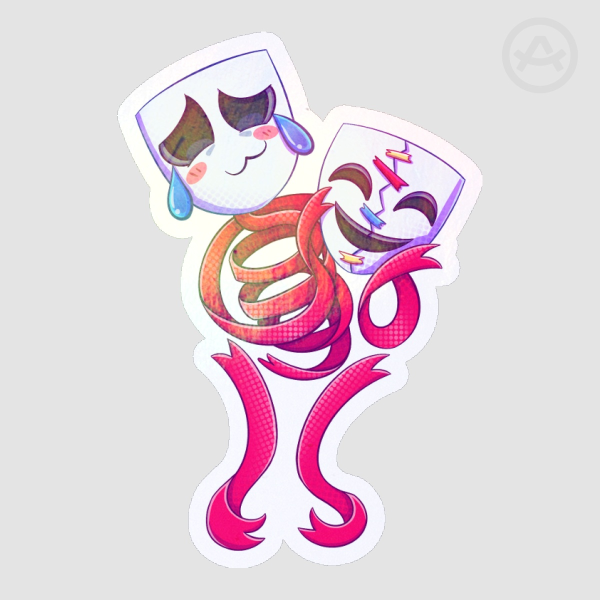 Gangle Holo Sticker