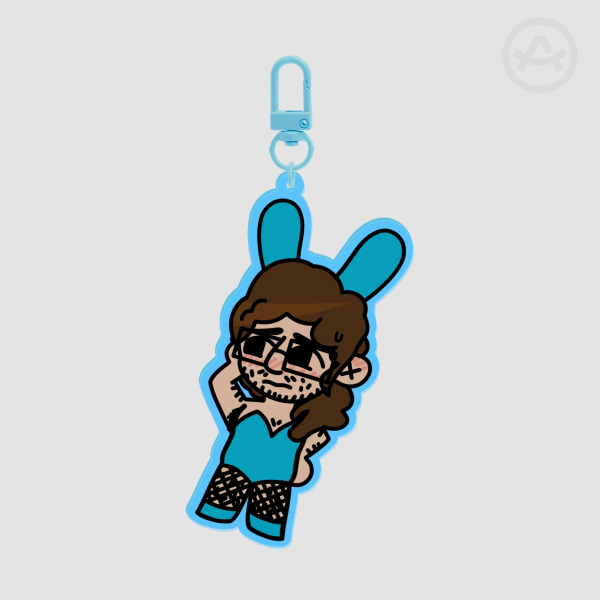 Josh Levy Epilogue Eltingville Club Bunny Keychain