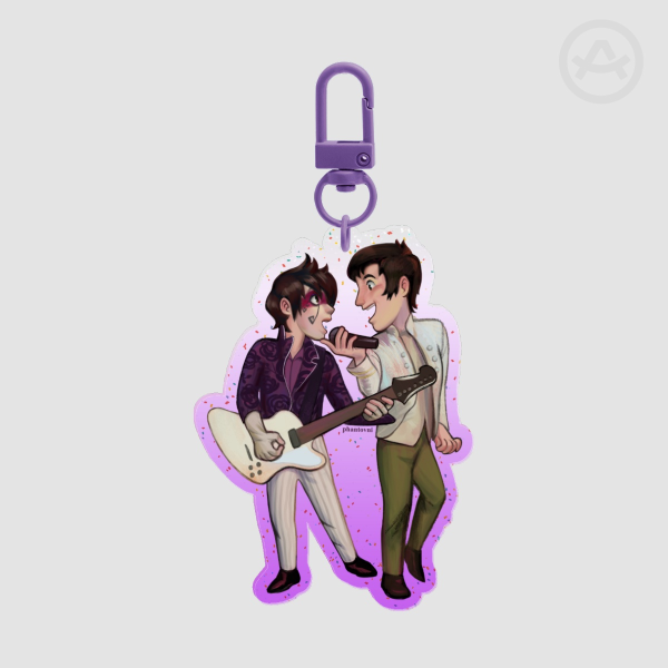 Brendon and Ryan Keychain