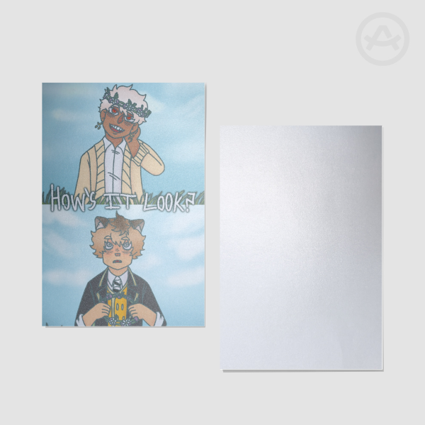 “How’s It Look?” Postcard Print