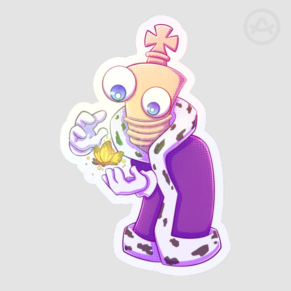 Kinger Holo Sticker