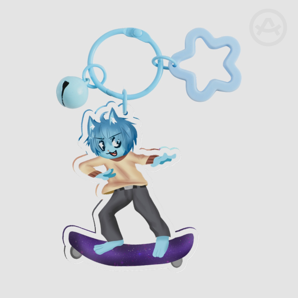 Gumball Acrylic Keychain