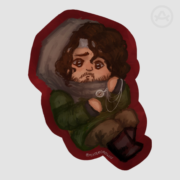 Sad Convict Simon ★ Iron Lung ★ Sticker
