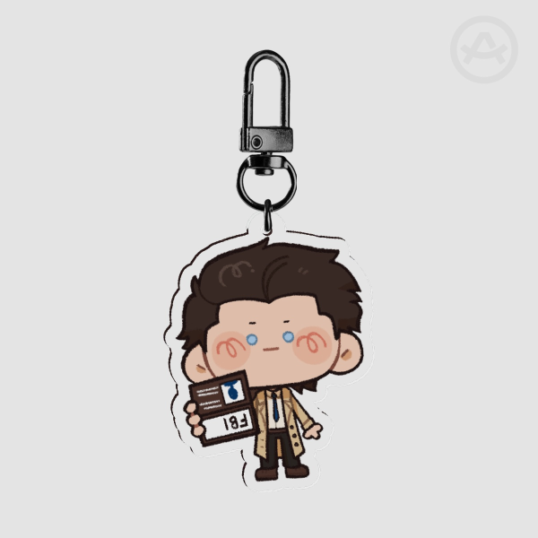 Castiel - Acrylic Keychain
