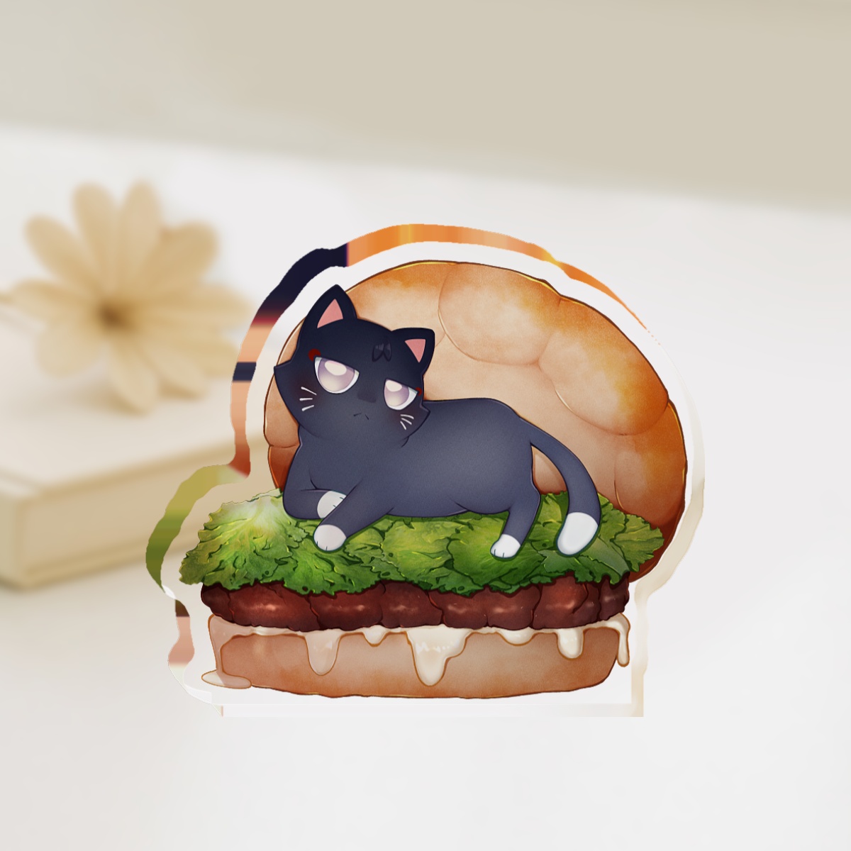 WanBurger 2.0 Thick Acrylic Stand No Base