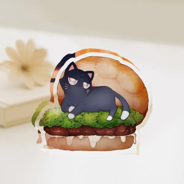 WanBurger 2.0 Thick Acrylic Stand No Base
