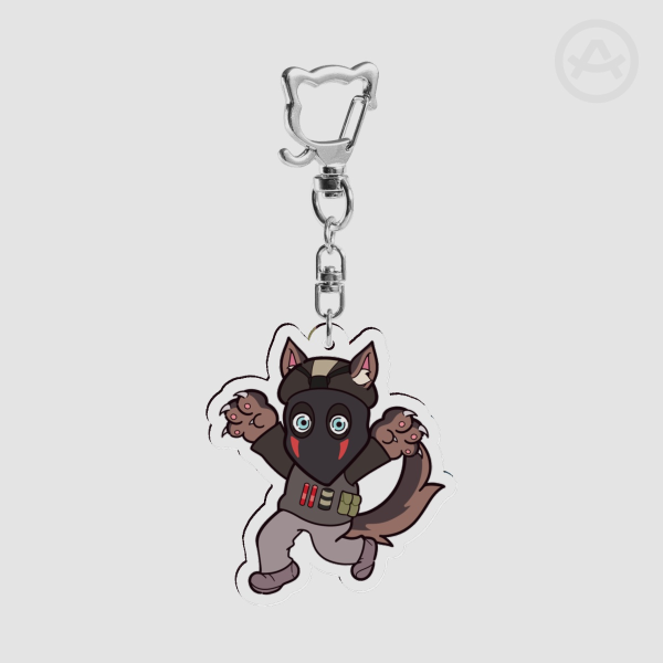 Konig kemonomimi keychain