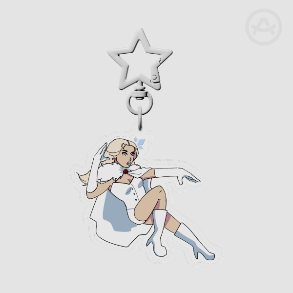 Emma Frost Acrylic Keychain
